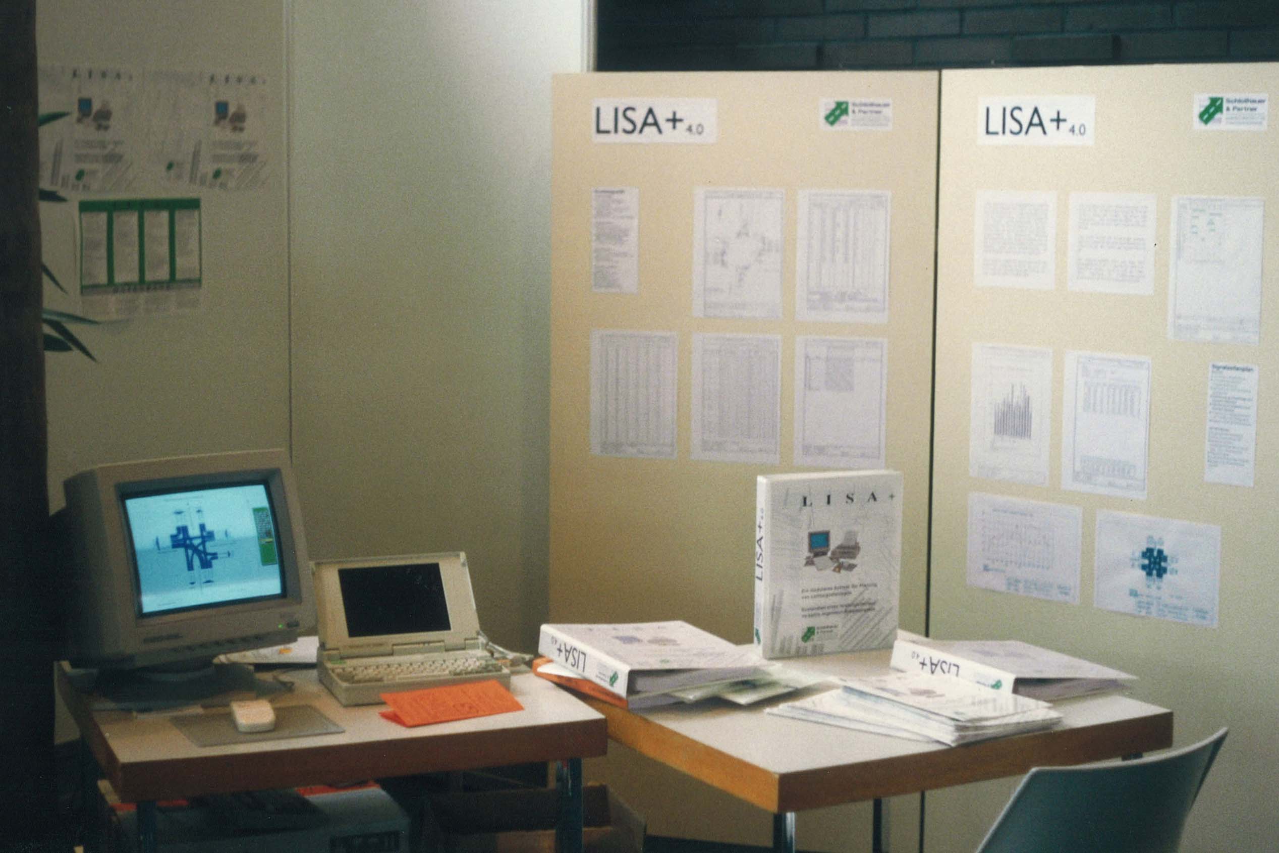 SW Archiv 35 Jahre LISA Software Entwicklung